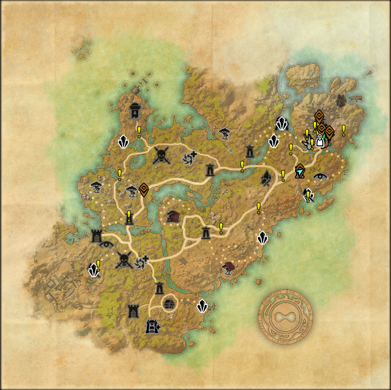 elder scrolls online morrowind map