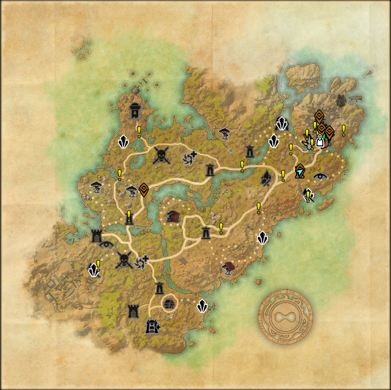 ESO Craft Sets Map Compendium 