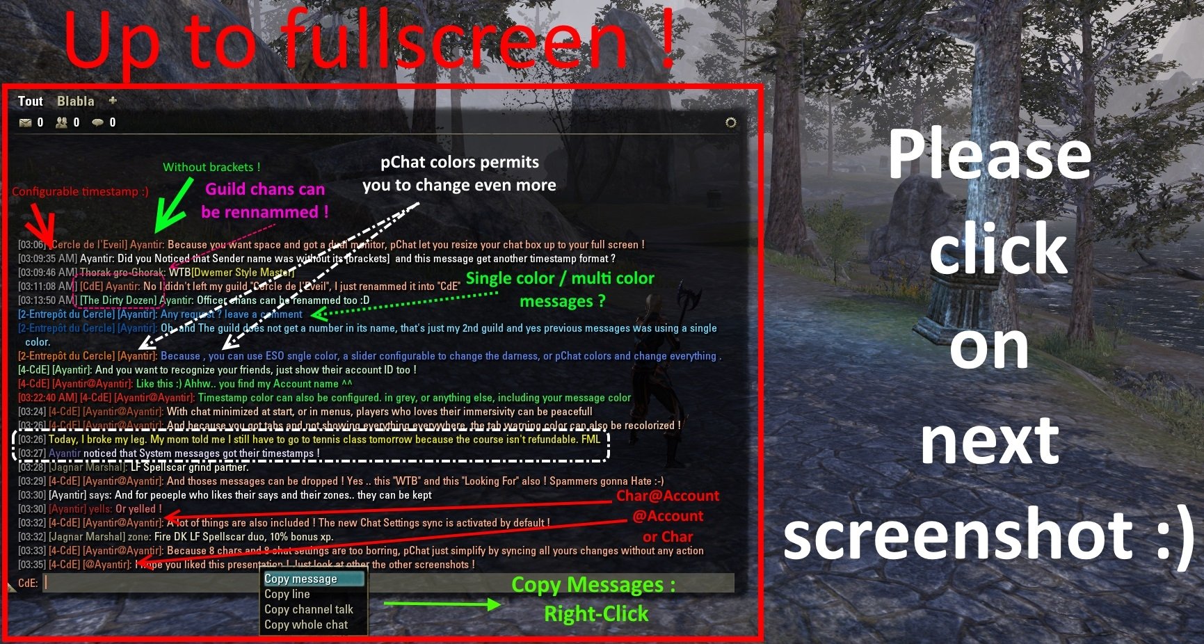 Eso Turn Off Text Chat