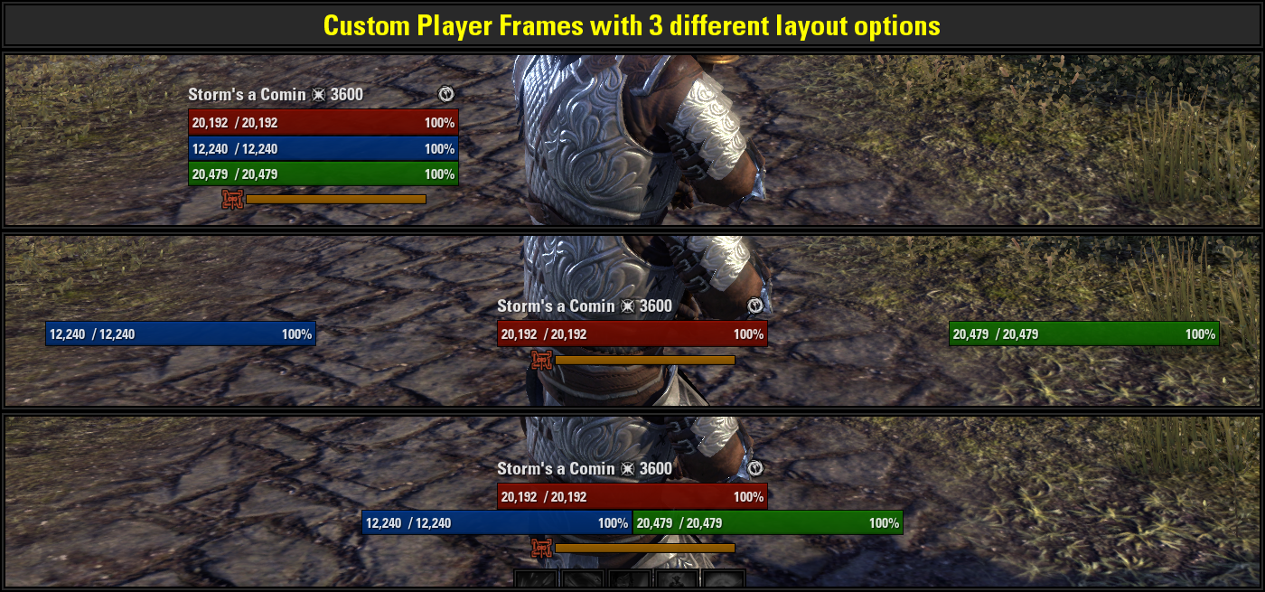 Azurah - Interface Enhanced : Unit Mods : Elder Scrolls Online AddOns