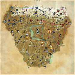Cyrodiil Map Labels (10.3.5) : Map, Coords, Compasses : Elder Scrolls ...