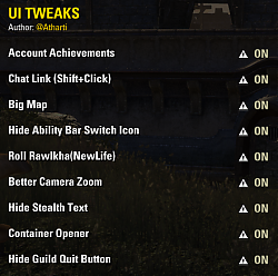 UI Tweaks : Graphic UI Mods : Elder Scrolls Online AddOns