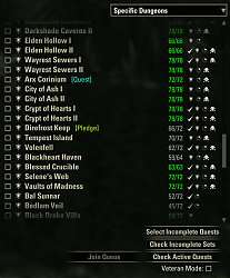 Activity Finder Plus : Group, Guild & Friends : Elder Scrolls Online AddOns