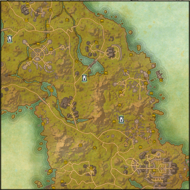 HarvestMap : Map, Coords, Compasses : Elder Scrolls Online AddOns