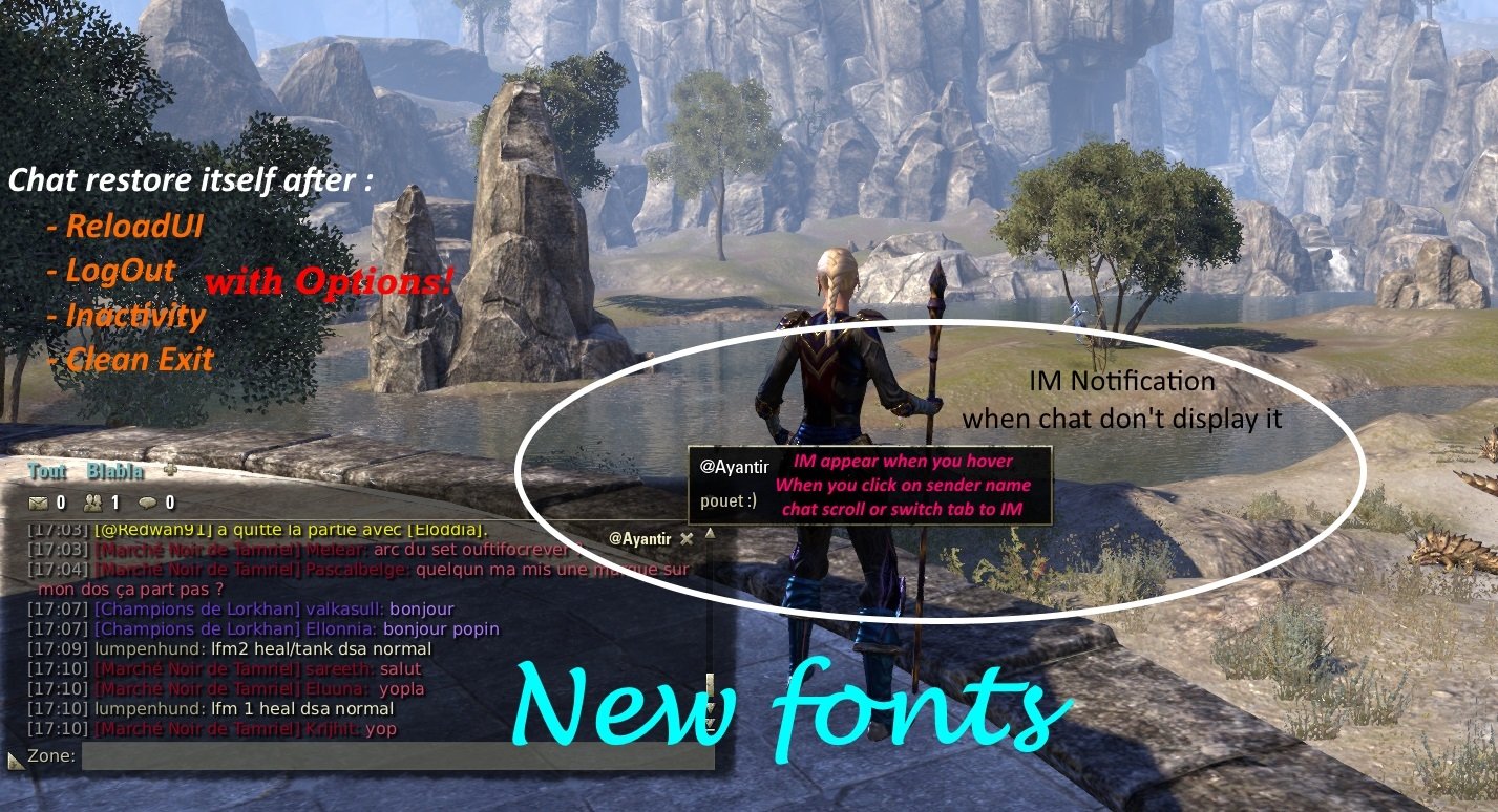 Eso how to small chat log