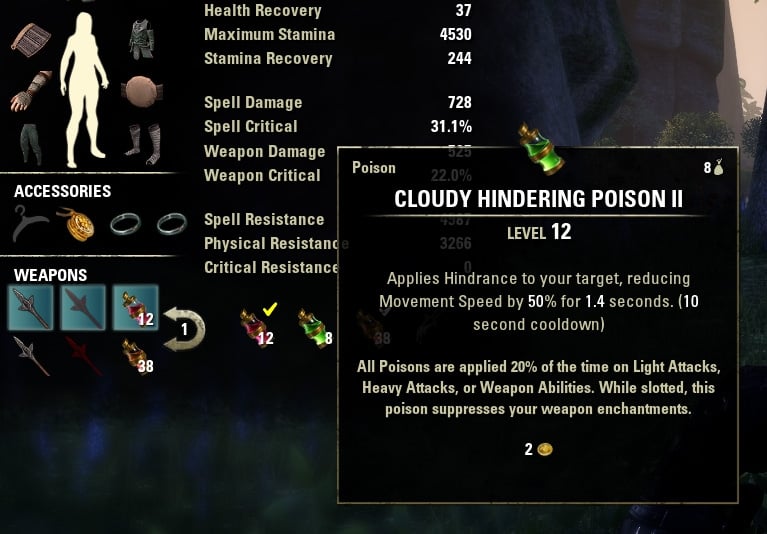 Poison Injection (& Similar Abilities) Overnerfed + Commentary on Ability  Ruleset System & Its Flaws — Elder Scrolls Online